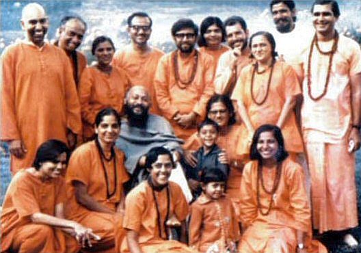 osho and first disciples