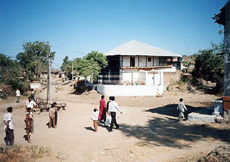 osho grandparents house distant view