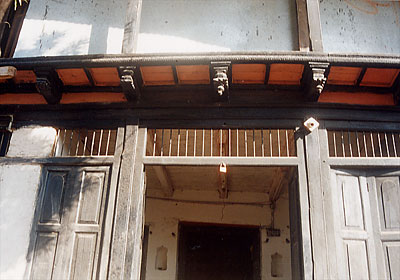 main entrance to osho's grandparents house